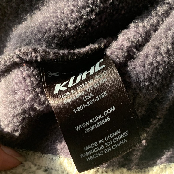 Kuhl Sweater Sz XL Skiing Gorpcore Winter Weather Sherpa 1/4 Zip EUC - Picture 5 of 14